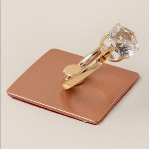 Bridal Wedding Ring Stand in SILVER